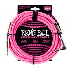 CABLE P/ GUIT. ERNIE BALL P06083 5.4MTS NEON PINK
